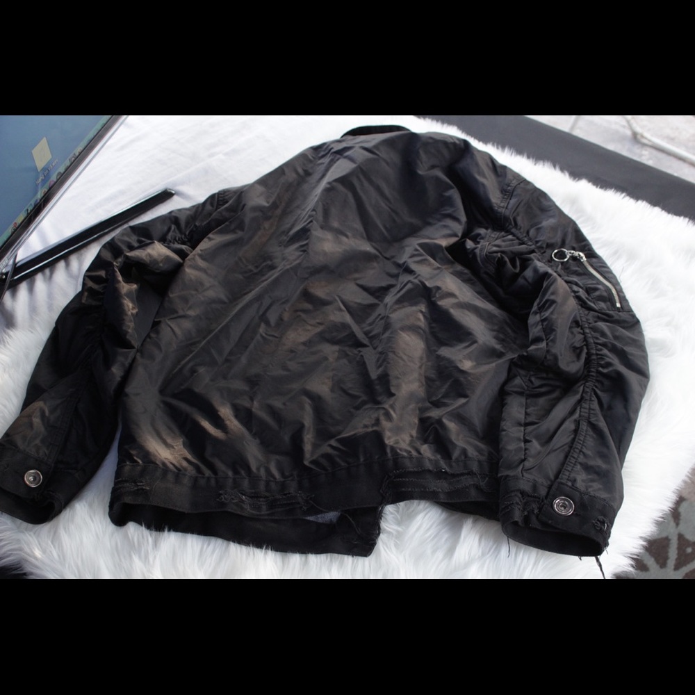 Black Denim Jacket - Picture 5 of 5